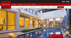 Desktop Screenshot of prestigeestateagency.com